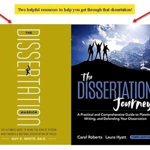 📚 Dissertation Success Bundle! 2 Phd Guides w/ Key Sections Pre-Highlighted ✨